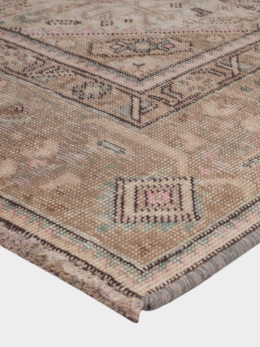 Vintage Teppich - 281 x 185 cm - beige