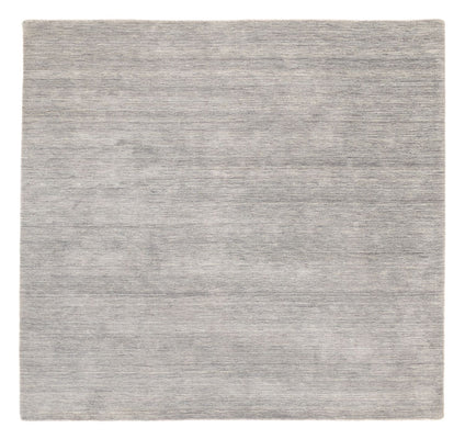 Tappeto Gabbeh - Loribaft Indus quadrato  - 200 x 200 cm - grigio chiaro