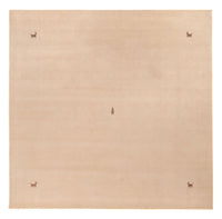 Tapis Gabbeh - Softy carré  - 250 x 250 cm - beige