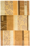 Tappeto Nepal 129x187cm - Tappeto di lana - Rettangolo / Multicolore / 129 x 187 cm Rettangolo