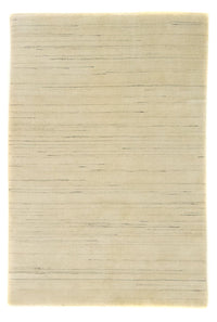 Tapis Gabbeh - Indus - 160 x 90 cm - blanc naturel
