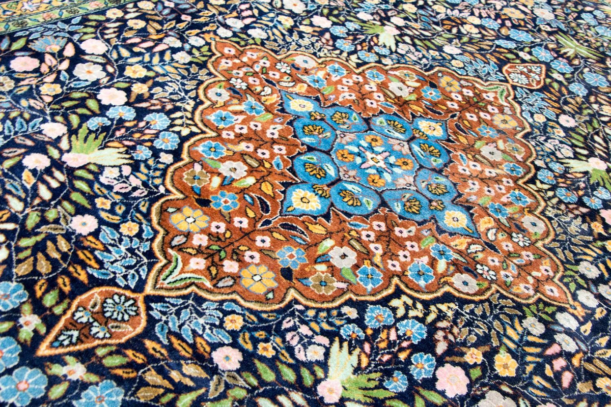 Orientteppich 226 x 140 cm - blau