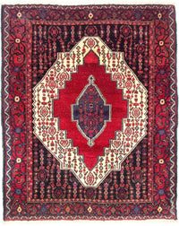 Tapis persan - Classique - 158 x 126 cm - rouge