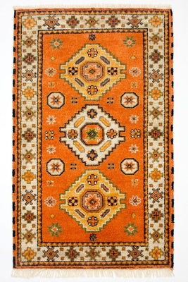 Orientteppich 158 x 95 cm - orange