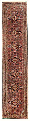 Bidjar - Takab Tapis 89x397cm - Tapis persan - rouge - Tapis de couloir / Rouge / 89 x 397 cm Tapis de couloir