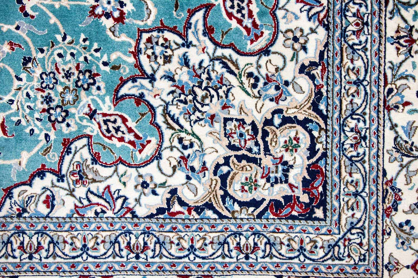 Tapis de Nain - 6 lignes Tapis 357x219cm - Tapis persan