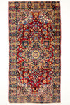 Tapis de Kerman 93x175cm - Tapis persan - multicolore - Rectangle / Multicolore / 93 x 175 cm Rectangle