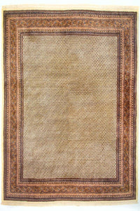 Tapis persan - Mir - 395 x 305 cm - beige
