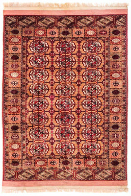 Afghan Teppich - Buchara 156 x 122 cm - lachs