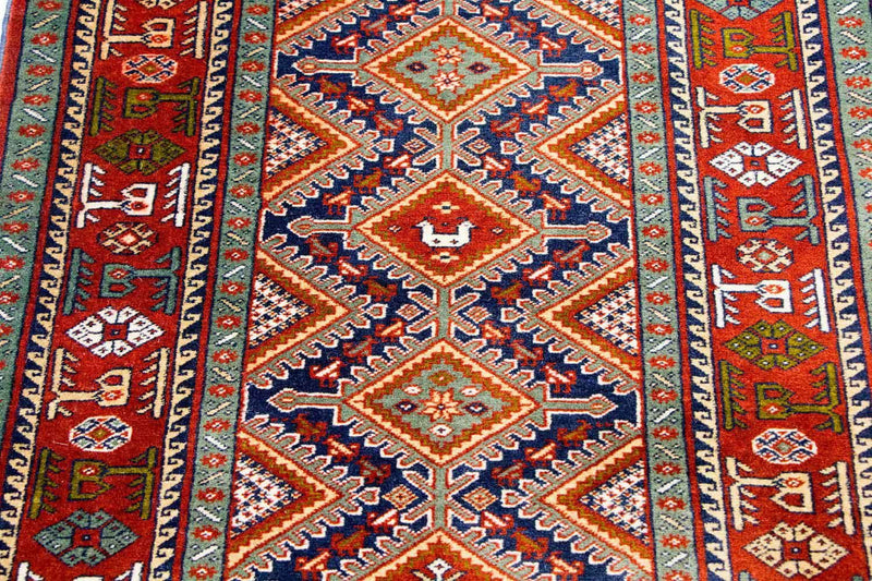 Afghan Teppich 194 x 75 cm