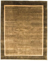 Loribaft Teppich Perser 203x253cm - Wollteppich - Rechteckig / Braun / 203 x 253 cm Rechteckig