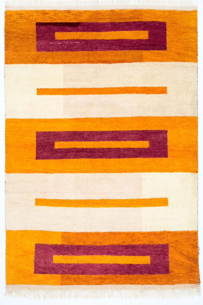 Gabbeh Teppich - Indus 197 x 140 cm - mehrfarbig
