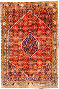 Tapis persan - Bidjar - 174 x 115 cm - rouge