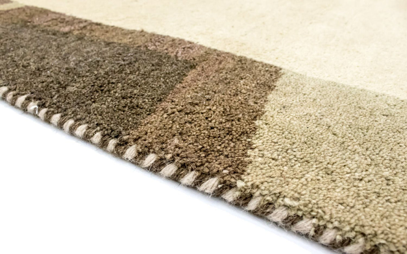 Gabbeh Teppich Indus 203x143cm - Wollteppich