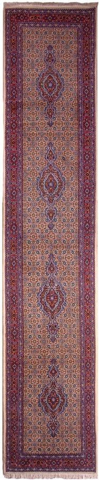 Tapis de couloir Tapis persan - Classique - 397 x 80 cm - multicolore