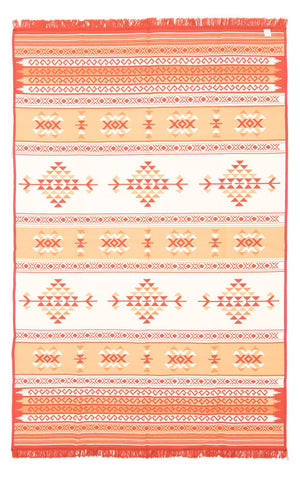 Kelim Teppich - Trendy »Bright« Rechteckig