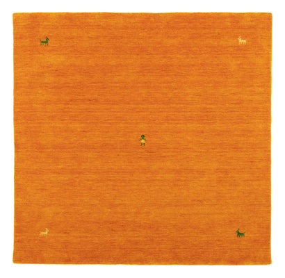 Gabbeh Teppich - Indus 250 x 250 cm - orange
