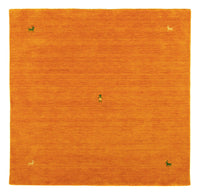 Tapis Gabbeh - Indus carré  - 250 x 250 cm - orange