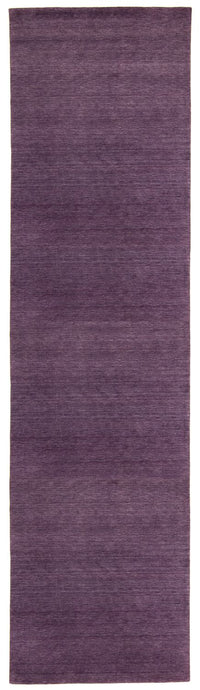 Tapis de couloir Tapis Gabbeh - Indus - 400 x 80 cm - violet