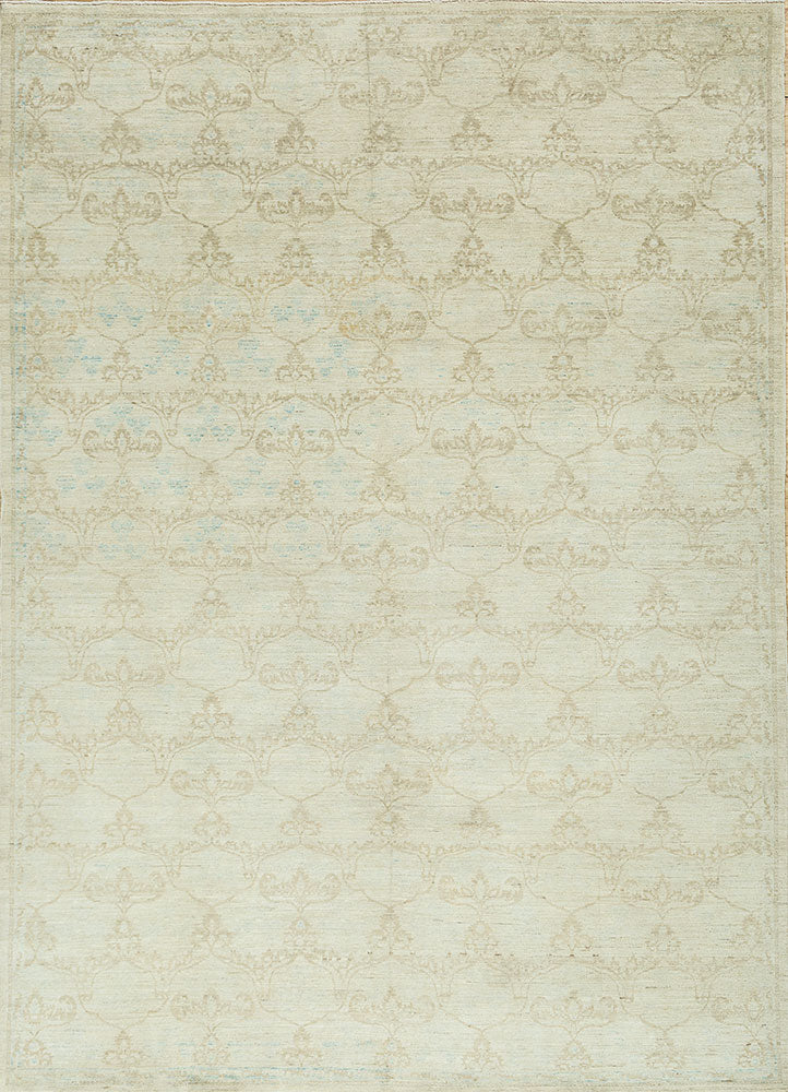 Wollteppich - 268 x 188 cm - creme