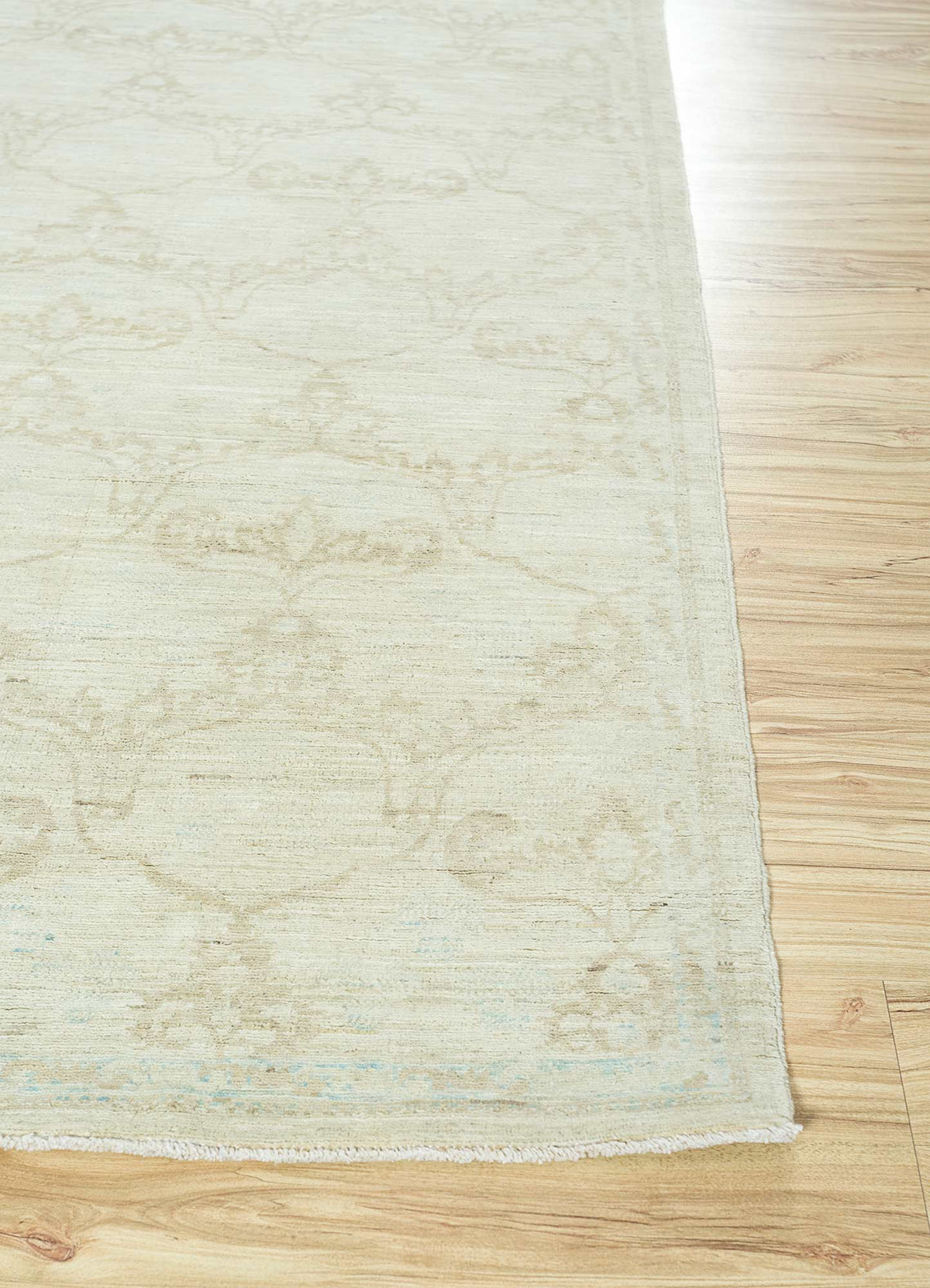 Wollteppich - 268 x 188 cm - creme