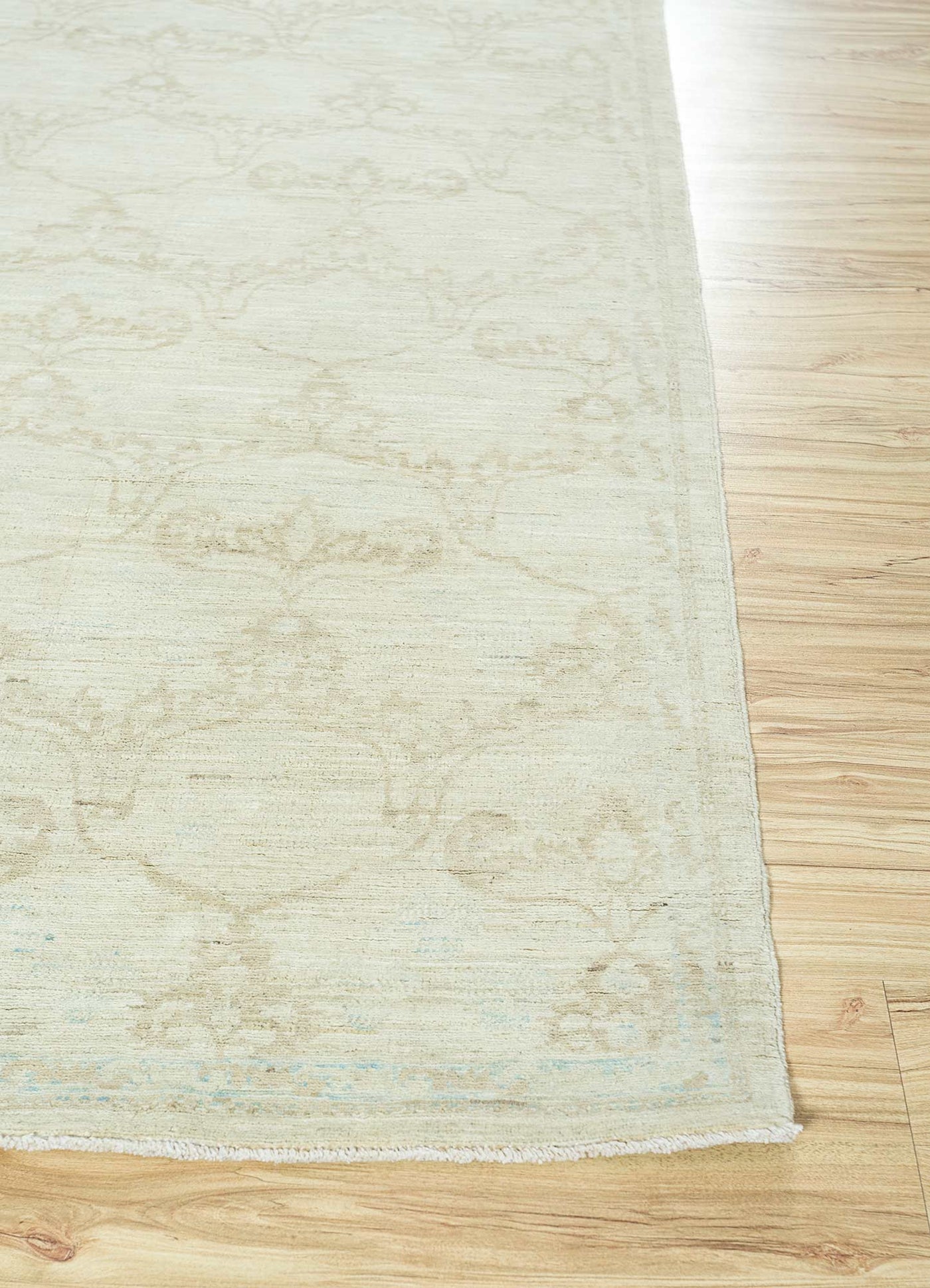 Wollteppich - 268 x 188 cm - creme