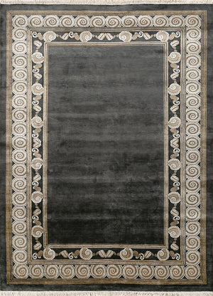 Designer Teppich - 300 x 200 cm - anthrazit