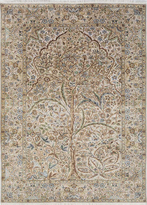 Designer Teppich - 270 x 180 cm - creme