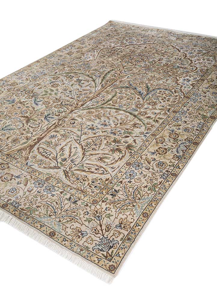 Designer Teppich - 270 x 180 cm - creme