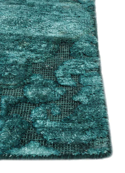 Designer Teppich - 240 x 150 cm - blau