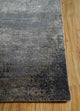 Designer Teppich - 180 x 90 cm - grau