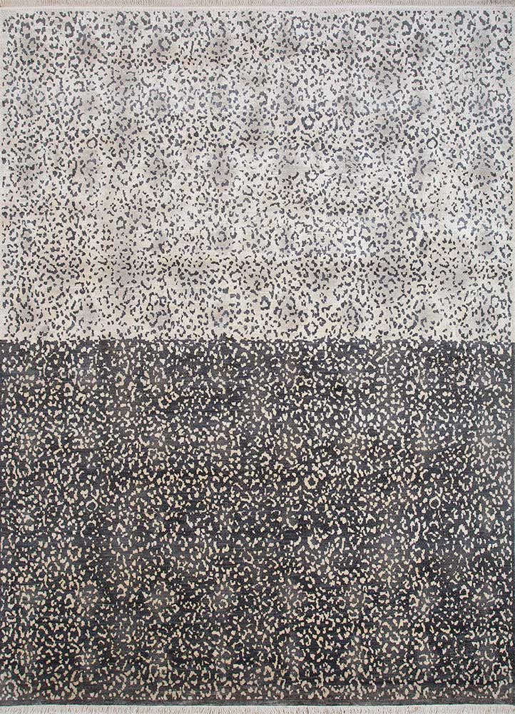 Designer Teppich - 90 x 60 cm - grau