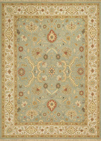 Tappeto corsia Tappeto di lana - 270 x 90 cm - verde menta