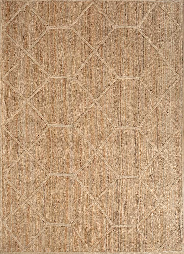 Sisalteppich - 225 x 165 cm - dunkelbeige