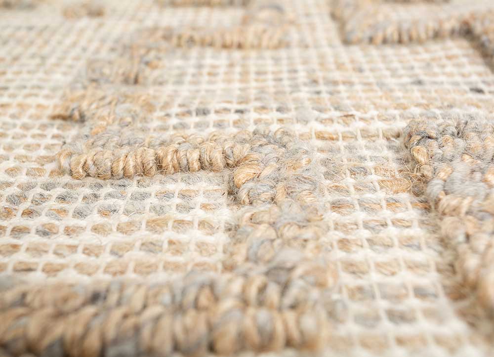 Juteteppich - 285 x 195 cm - hellbeige