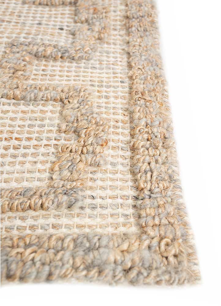 Tapis en jute - 200 x 140 cm - naturel