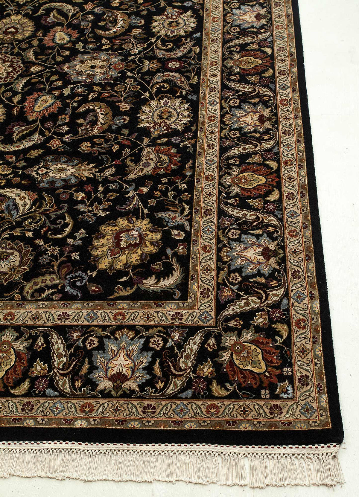 Wollteppich - 420 x 300 cm - anthrazit