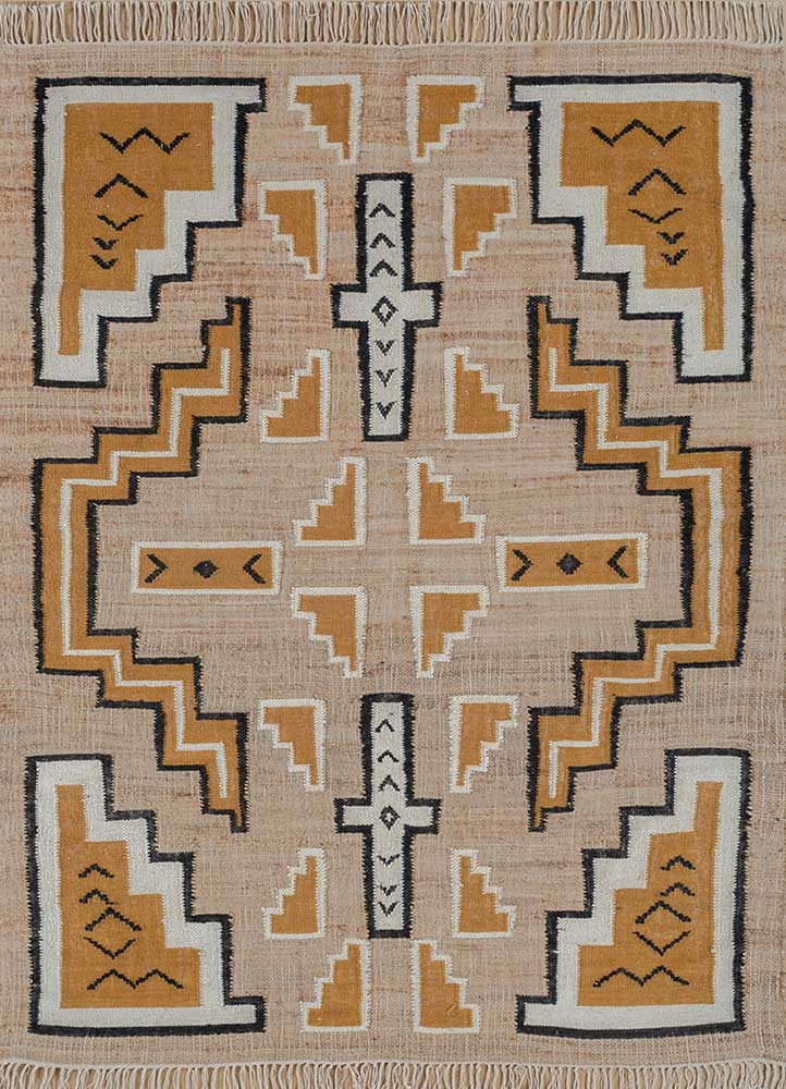 Sisalteppich - 210 x 165 cm - dunkelbeige