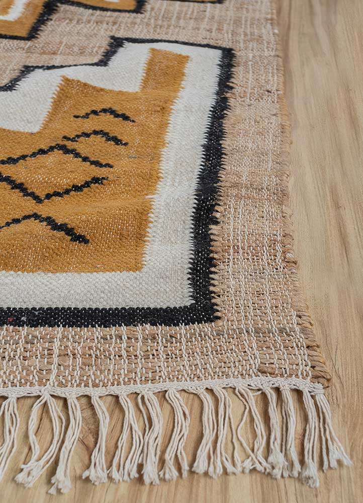 Sisalteppich - 210 x 165 cm - dunkelbeige