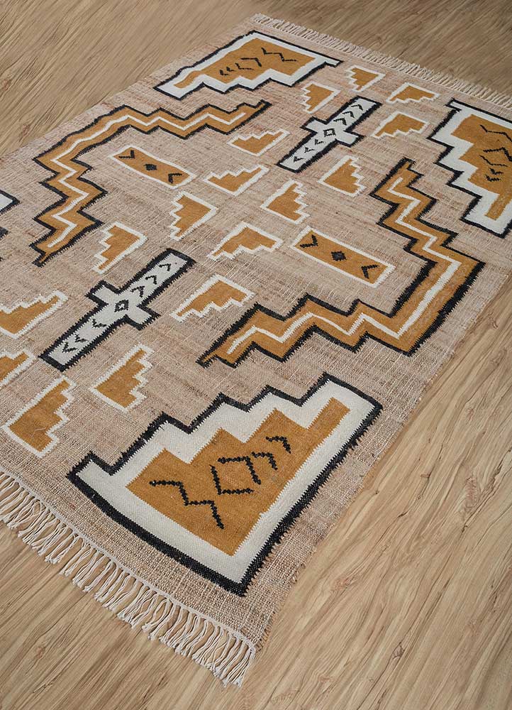 Sisalteppich - 210 x 165 cm - dunkelbeige