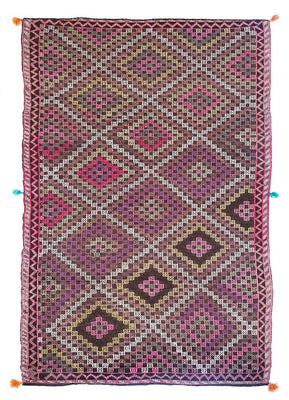 Tapis en laine - 300 x 180 cm - beige