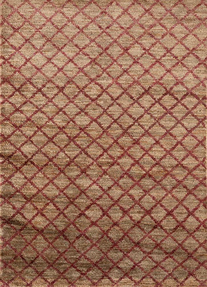 Sisalteppich - 240 x 150 cm - gold
