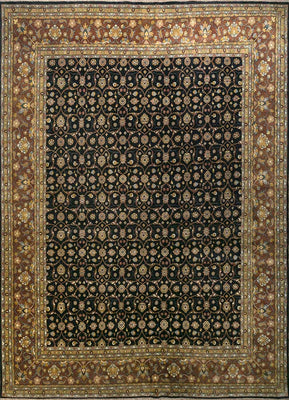 Tapis en laine - 450 x 360 cm - bleu