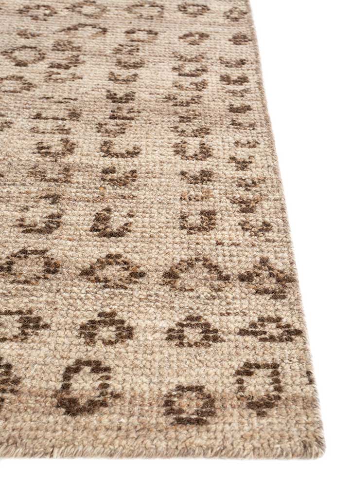 Wollteppich - 300 x 225 cm - gold