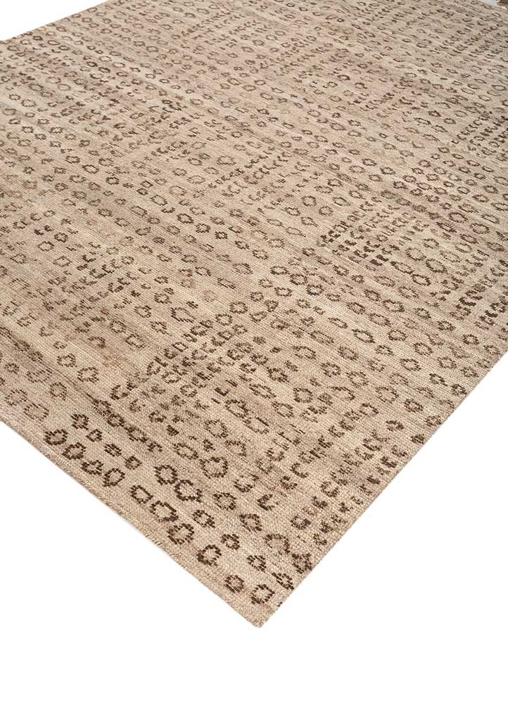 Wollteppich - 300 x 225 cm - gold
