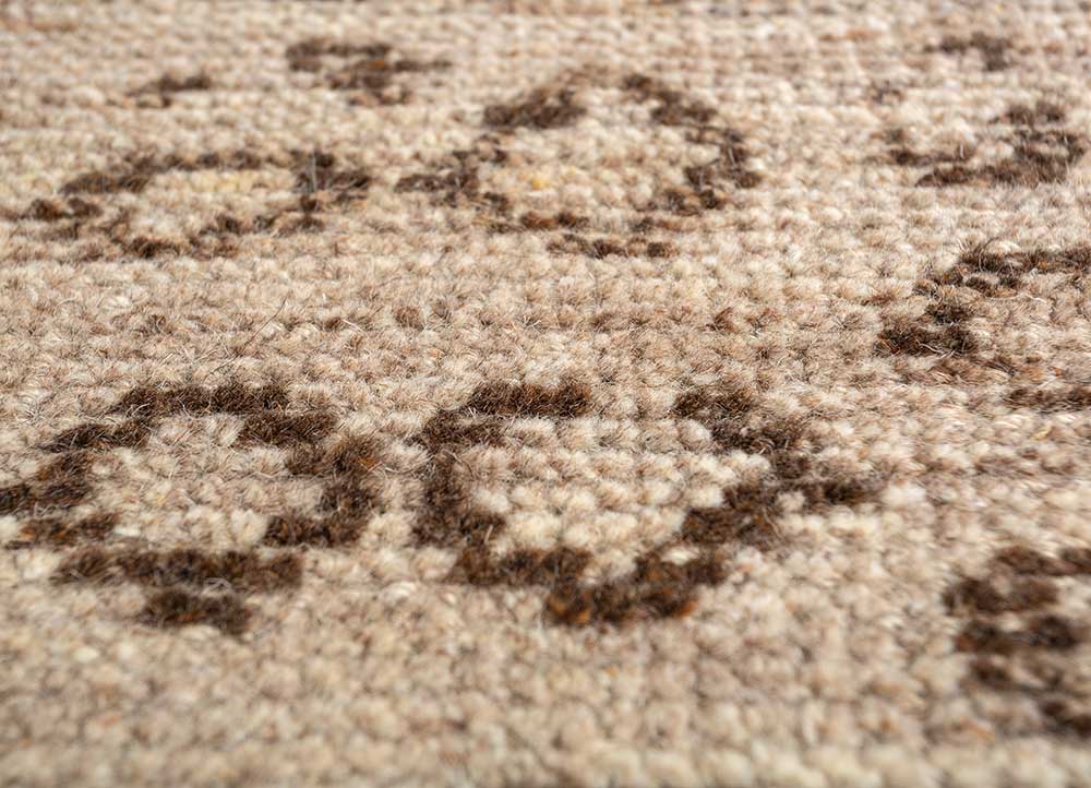 Wollteppich - 300 x 225 cm - gold