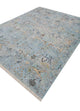 Designer Teppich - 300 x 240 cm - lichtblau