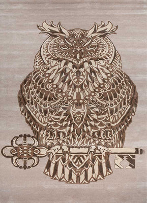 Tappeto di lana - 360 x 195 cm - crema