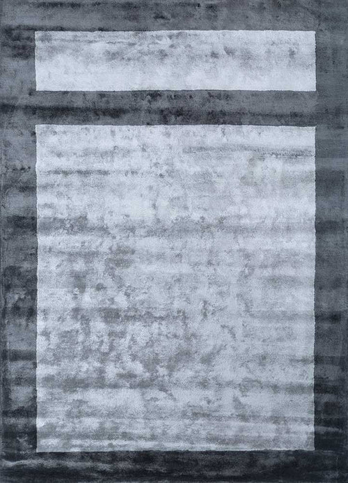Designer Teppich - 270 x 180 cm - hellgrau
