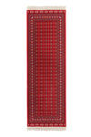Tappeto persiano Turkaman - Passatoia / Rosso / 100 x 200 cm Passatoia